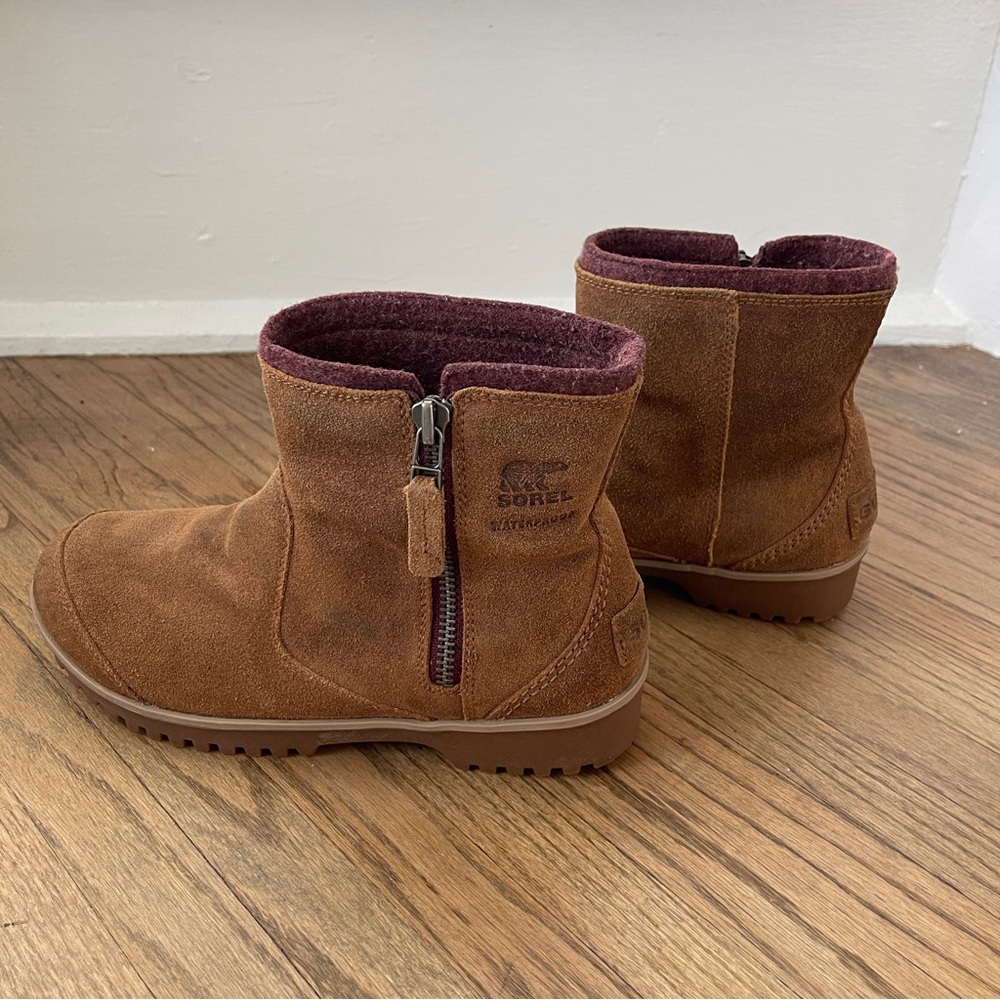 Sorel Meadow Zip Waterproof Boots. Size 8 - Picture 7 of 10